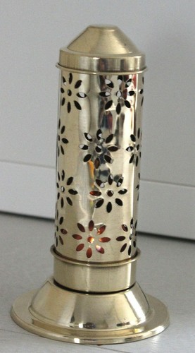 Candle dhoop brass holder - dhoop,