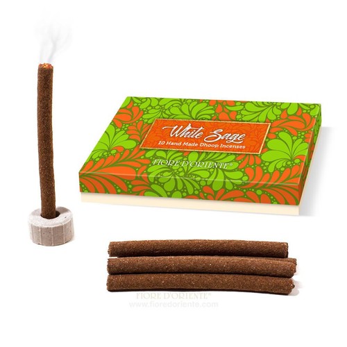 White sage dhoop - sage,